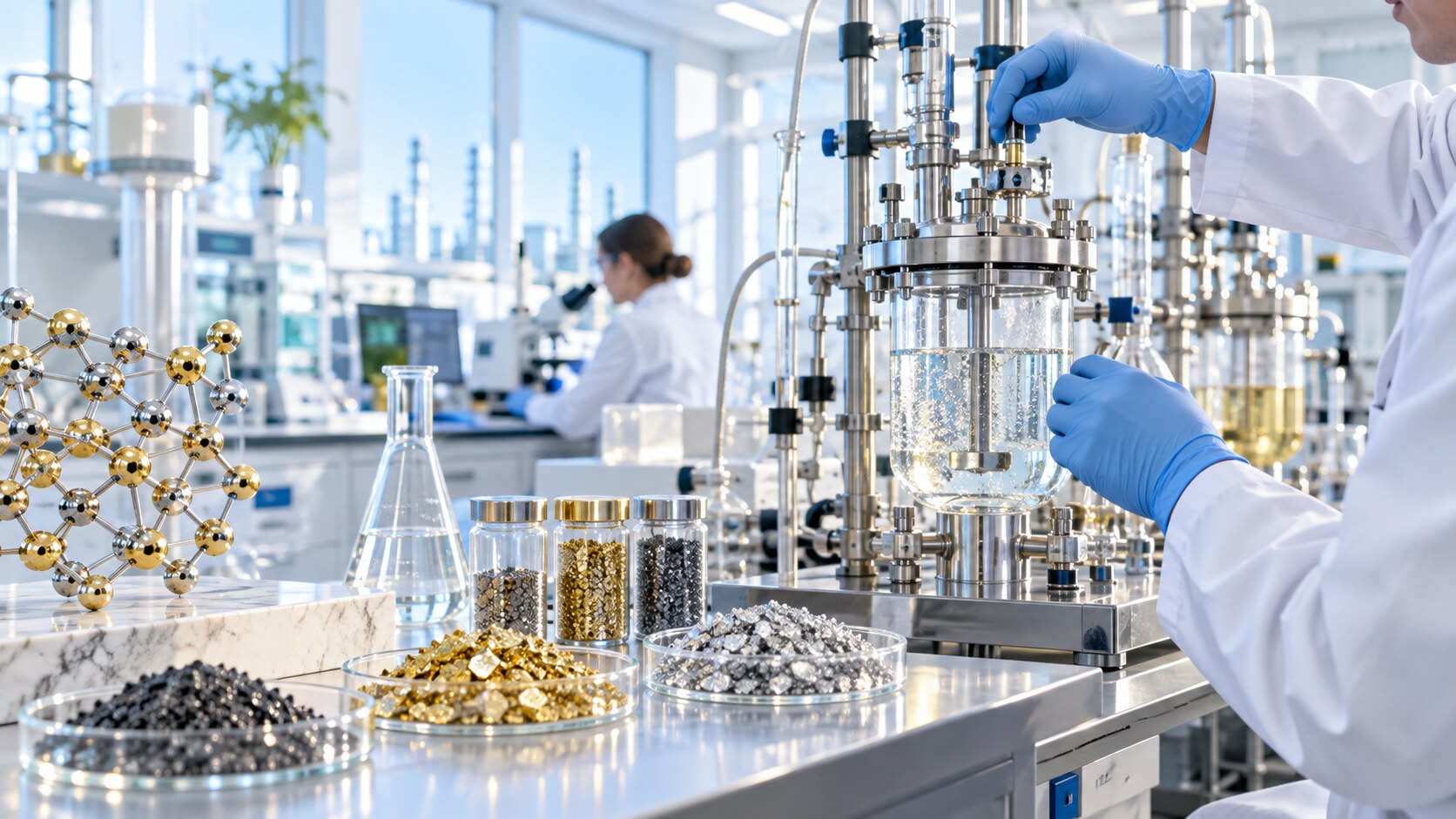 Precious metal catalyst research