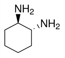 Chemical structure of (±)-trans-1,2-Diaminocyclohexane