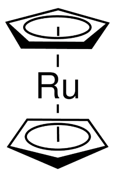 Chemical structure of Ruthenocene