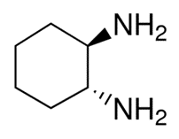 Chemical structure of (1R,2R)-(−)-1,2-Diaminocyclohexane
