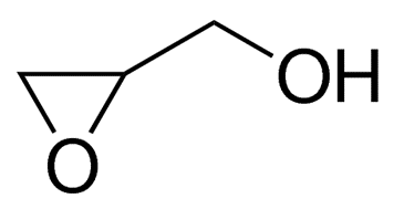 Chemical structure of (±)-Glycidol