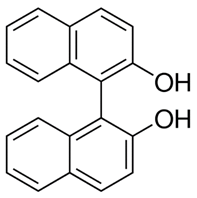Chemical structure of (±)-1,1′-Bi-2-naphthol